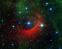 The Shocking Behavior of a Speedy Star