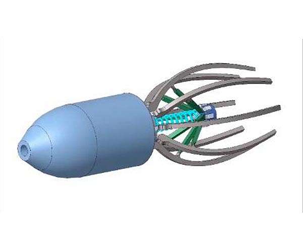 Squid-inspired robot swims with nature's most efficient marine animals