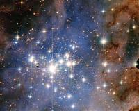 Hubble gazes upon a host of dazzling diamonds