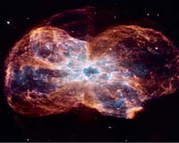 The Colorful Demise of a Sun-Like Star