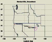 Stardust Entry Path To Be Visible In Northwest