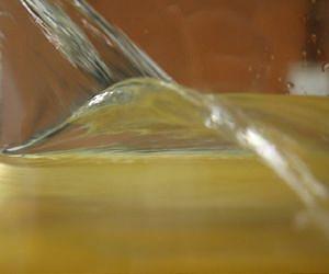 A scientific experiment is able to create a wave that is frozen in time