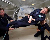 Hawking plea 'to save planet' beamed to black hole
