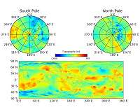Titan topographic map unearths cookie-cutter holes in moon's surface