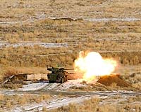 Crews Test Latest Stryker Vehicle