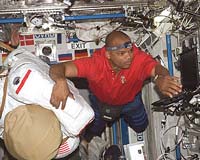 Shuttle Crew Busy Across Station With Electrical Work And Much More