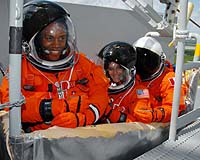STS-118 Crew Completes Countdown Rehearsal