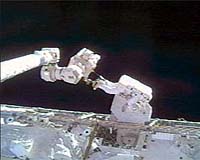 Discovery Astronauts Complete Second Of Three Spacewalks