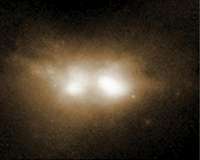 Astronomers unveil growing black holes in colliding galaxies