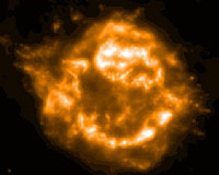 Messenger Stares At Supernova Remnant Cassiopeia A