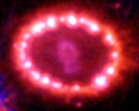 Hubble Supernova 1987A Has Another Burst