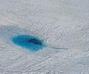 Melting water's lubricating effect on glaciers has only 'minor' role in future sea-level rise