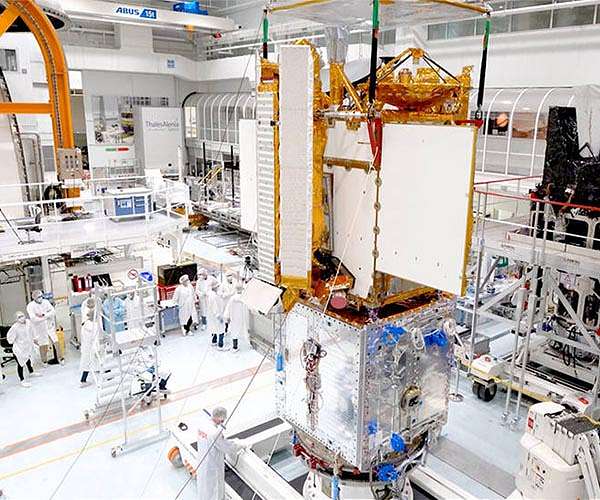 Latest international water satellite packs an engineering punch