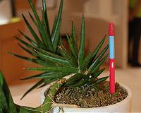 High Tech Moisture Meter Makes Plant Sitting Easy