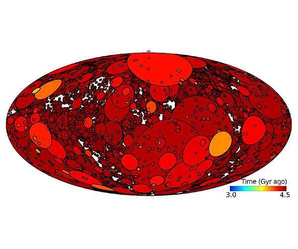 SwRI scientist proposes a new timeline for Mars terrains
