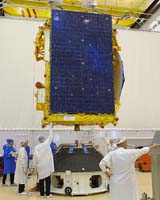 Arianespace Readies Syracuse 3B Satellite For Launch