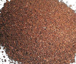 Plant growth affected by tea seed powder