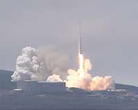 Falcon 9 launches from Vandenberg