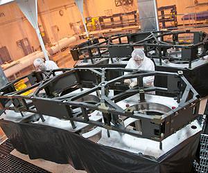 Webb Telescope Primary Mirror Backplane Assemblies Completed