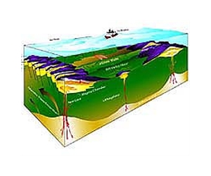 'Lubricant' said helping tectonic movement