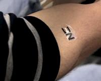 Temporary battery tattoo turns human sweat into electricity