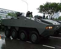 Singapore armoured vehicles seized by Hong Kong customs