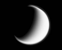 Cassini Images A Hazy Titan