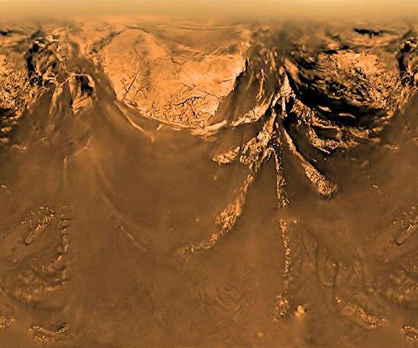 Titan-in-a-glass experiments hint at mineral makeup of Saturn moon