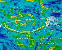Killer asteroid may have made solid earth splash like water