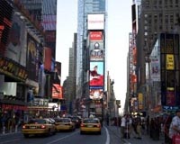 Toshiba Lights Up New LED Screen In Times Square
