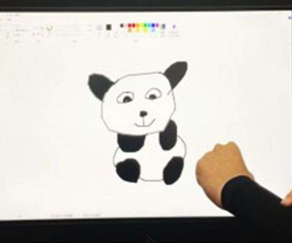 A touch-responsive fabric armband for flexible keyboards, wearable sketchpads