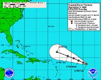 Tropical Storm Florence Forms In The Atlantic