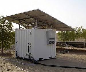 Solar Powered Water Purifier For Disaster Relief