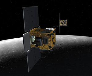 Flying Formation - Around the Moon at 3,600 MPH