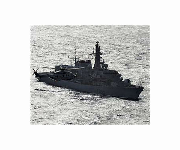 UK warship makes rare transit through Taiwan Strait