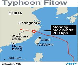 Typhoon Fitow slams into China, kills five