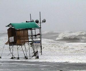 Typhoon hits Japan as Fukushima operator releases water into sea