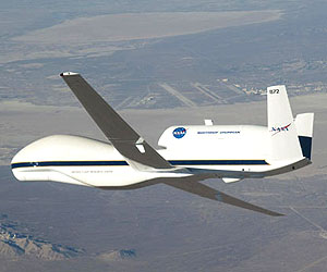 NASA Global Hawks Support Hurricane Missions From Both U.S. Coasts