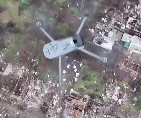 Russian drone attack strikes Ukraine