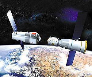Chinese astronauts manually dock spacecraft