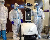 Robots and cameras: China's sci-fi quarantine watch