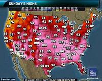 Earlier warnings for heat waves