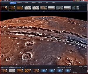 Microsoft And NASA Bring Mars Down To Earth Through The WorldWide Telescope