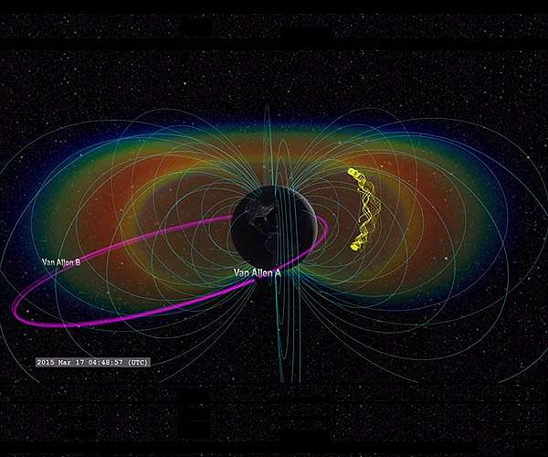 Radiation belt wisp mapped inside anomaly by Macao satellite