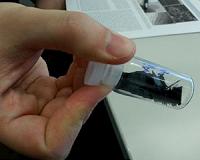 Glass for battery electrodes