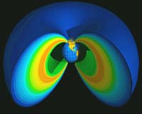 Earth Radiation Belts Spectacular Following Halloween Solar Storm