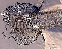 Unprecedented ice loss in Russian ice cap