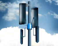 Small Wind Energy Turbine Installed At Wayne State University