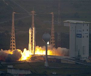 New European rocket lifts off on maiden flight