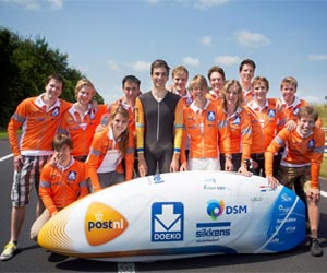 Bicycle built by Dutch students sets speed record of 83.13 mph